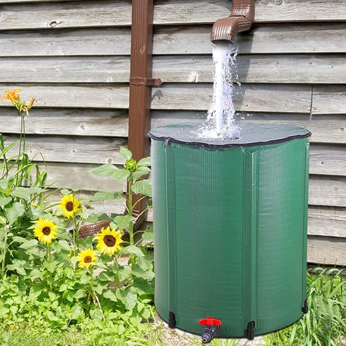 Récupérateur d'eau de pluie 250 litres pliable